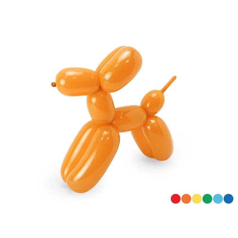Ballone Modellierset mit Pumpe 130cm Pastell Mix (30 Stk.)