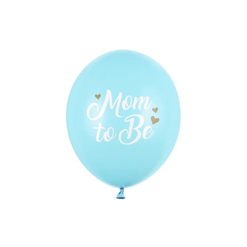 Ballone Mom to Be 30cm Pastell Light Blue (6 Stk.)