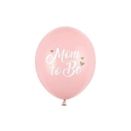 Ballone Mom to be 30cm Pastell Pale Pink (6 Stk.)