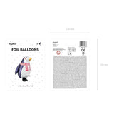 Ballone Pinguin 42cm Metallic Mix (1 Stk.)