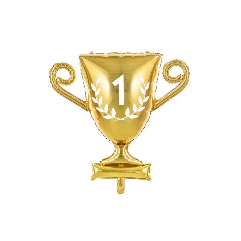 Ballone Pokal 64cm Metallic gold (1 Stk.)