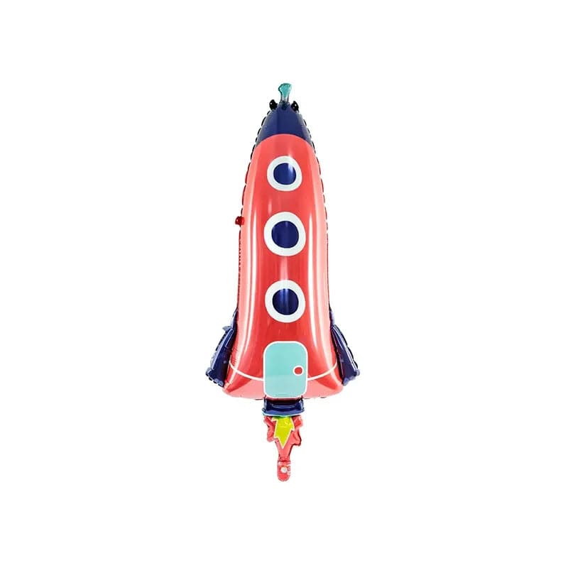 Ballone Rakete 115cm Metallic Mix (1 Stk.)