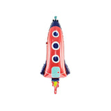Ballone Rakete 115cm Metallic Mix (1 Stk.)