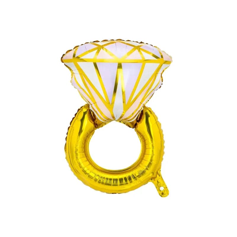 Ballone Ring 95cm Metallic gold (1 Stk.)