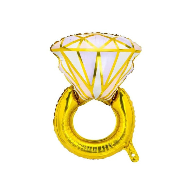 Ballone Ring 95cm Metallic gold (1 Stk.)