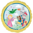 Ballone Ritter & Prinzessin 43cm Metallic Mix (1 Stk.)