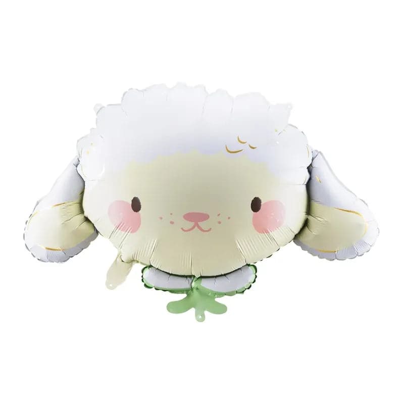 Ballone Schaf 87cm Pastell creme (1 Stk.)
