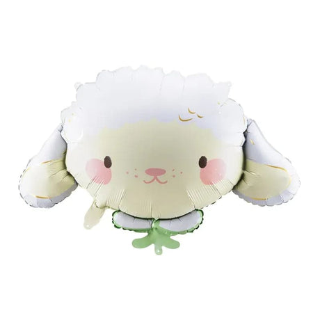 Ballone Schaf 87cm Pastell creme (1 Stk.)