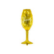Ballone Sektglas 80cm Metallic gold (1 Stk.)
