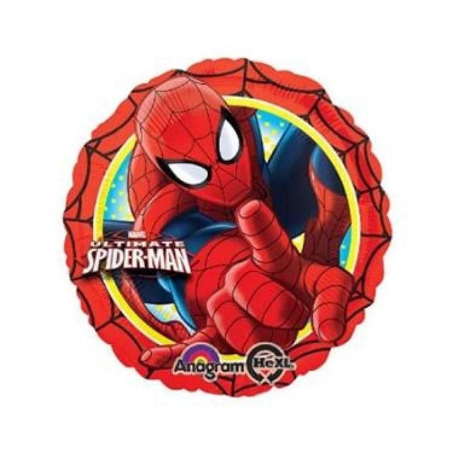 Ballone Spiderman 43cm Metallic Mix (1 Stk.)