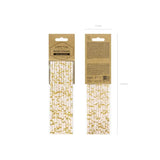 Papierstrohhalme puderrosa 19,5 cm (10 Stk.)