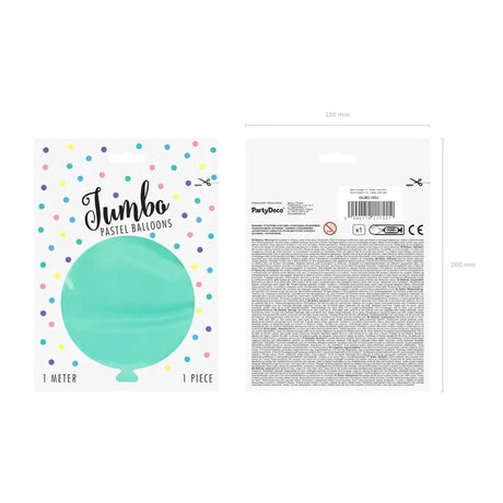 Ballone 1m Pastel Light Mint (1 Stk.)