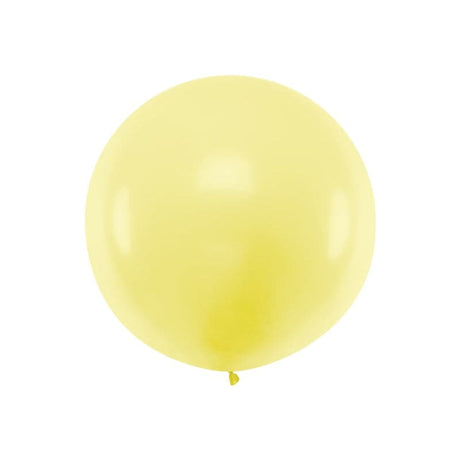 Ballone 1m Pastel Light Yellow (1 Stk.)