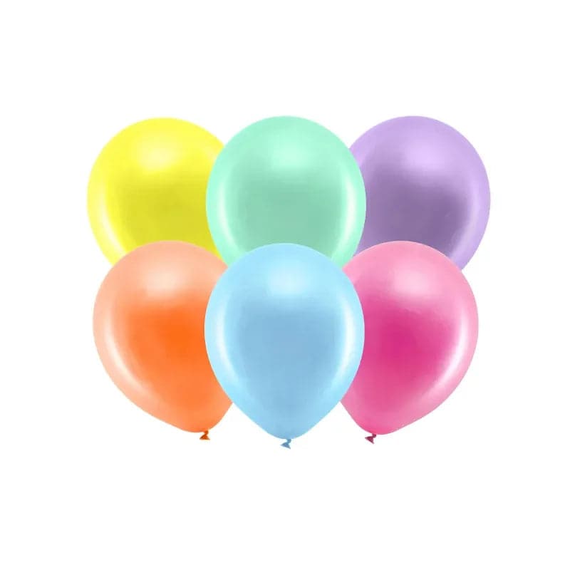 Ballone 23cm Pastell Rainbow (100 Stk.)