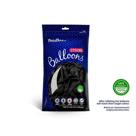 Ballone 27cm Pastel Black 50 Stk.