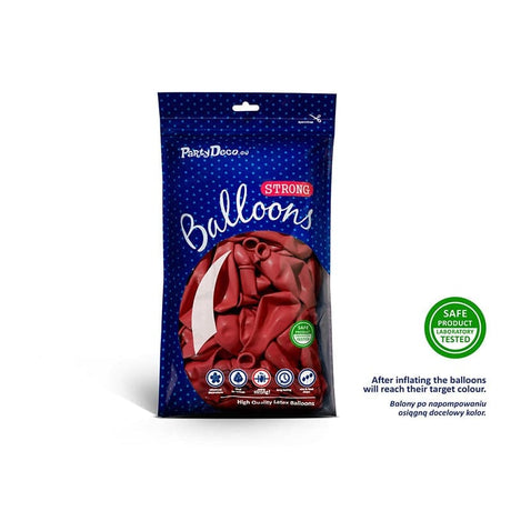 Ballone 27cm Pastel Poppy Red (50 Stk.)