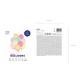Ballone 30cm Pastel Mix (10 Stk.)