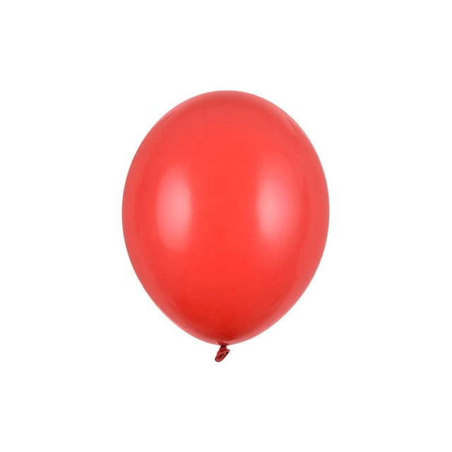 Ballone 30cm Pastel Poppy Red (10 Stk.)