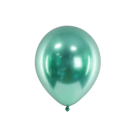 Ballone 30cm Glossy Flaschengrün (10 Stk.)