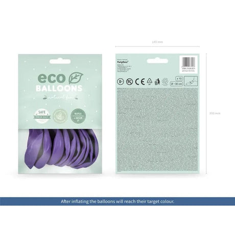 Ballons Eco 30cm pastell lavendel