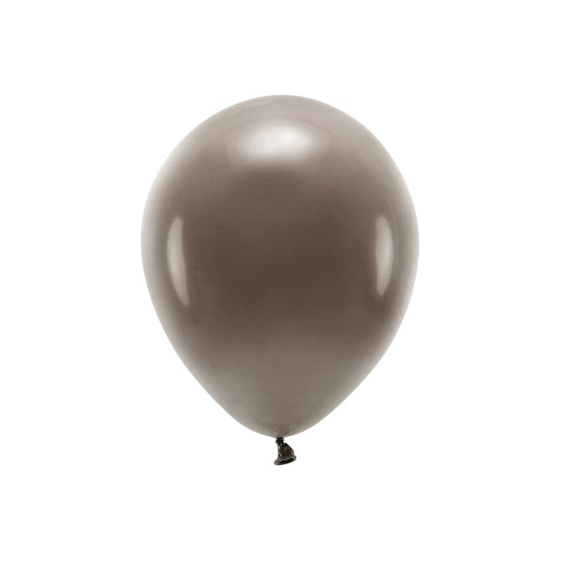 Ballone Eco 30cm Pastell braun (10 Stk.)