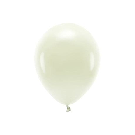 Ballone Eco 30cm Pastell creme (10 Stk.)