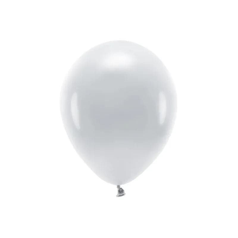 Ballone Eco 30cm Pastell grau (10 Stk.)