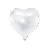 FB Herzballon 61cm weiss