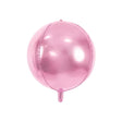 Ballone Kugel 40cm Metallic hellrosa (1 Stk.)