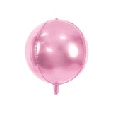 Ballone Kugel 40cm Metallic hellrosa (1 Stk.)