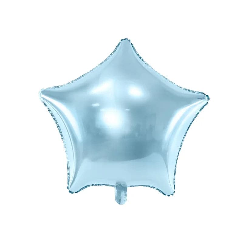 Ballone Stern 48cm Metallic blau (1 Stk.)