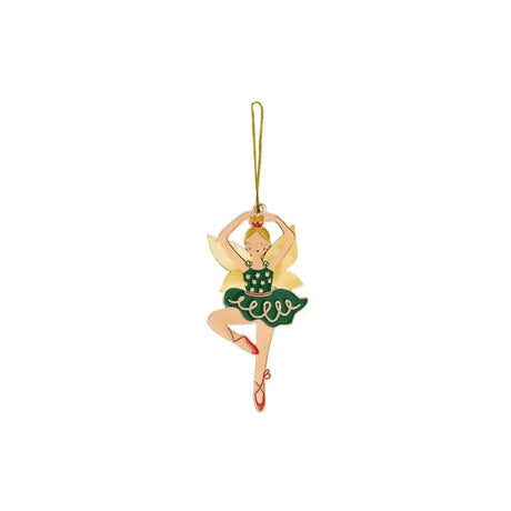 Ballerina-Anhänger 5cm x 10cm Metall Mix (5 Stk.)