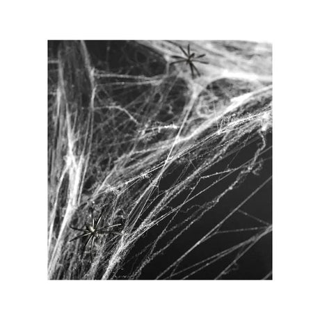 Halloween Spinnennetz weiss 60g