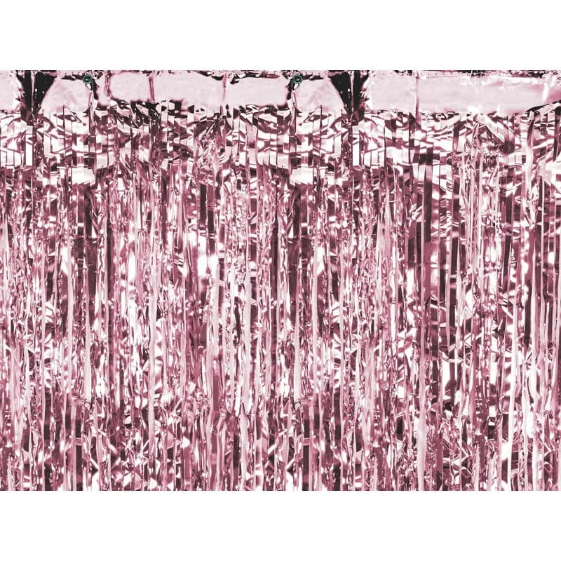 Partyvorhang roségold 90x250cm