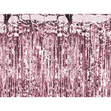 Partyvorhang roségold 90x250cm