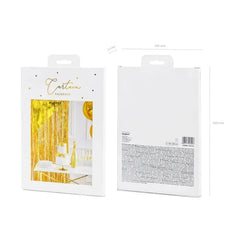 Vorhang Party gold 90 x 250cm