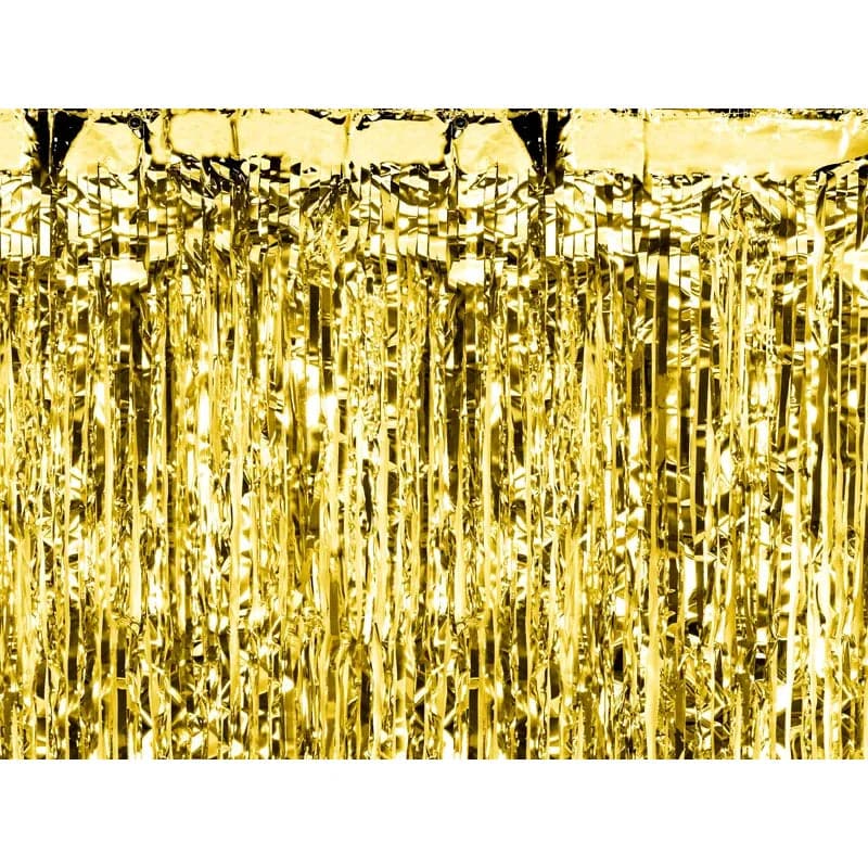Vorhang Party gold 90 x 250cm