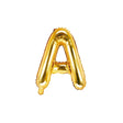 Ballone Buchstabe A 35cm Metallic gold (1 Stk.)