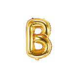 Ballone Buchstabe B 35cm Metallic gold (1 Stk.)