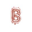 Ballone Buchstabe B 35cm Metallic roségold (1 Stk.)