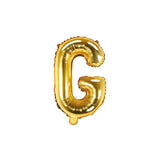 Ballone Buchstabe G 35cm Metallic gold (1 Stk.)