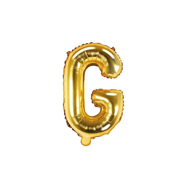 Ballone Buchstabe G 35cm Metallic gold (1 Stk.)