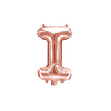 Ballone Buchstabe I 35cm Metallic roségold (1 Stk.)