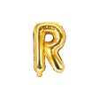Ballone Buchstabe R 35cm Metallic gold (1 Stk.)