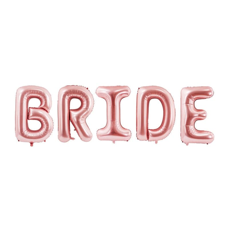 Ballongirlande Bride 280cm x 86cm Metallic roségold (1 Stk.)