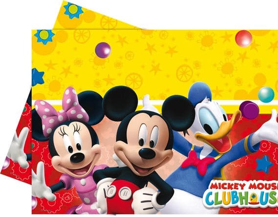 Tischtuch Mickey Mouse 120cm x 180cm, Metallic Mix (1 Stk.)