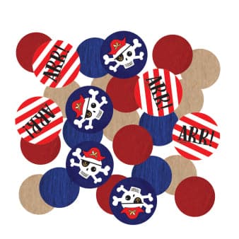 Konfetti Piraten 3cm, Metallic Mix (14g)