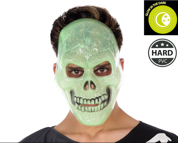 Halloween Maske Monster Glow in the Dark