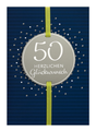 Karte Zahlengeburtstag 50