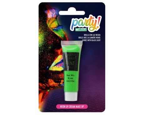 Cream Make-up - Neon Grün (Glow in the dark)